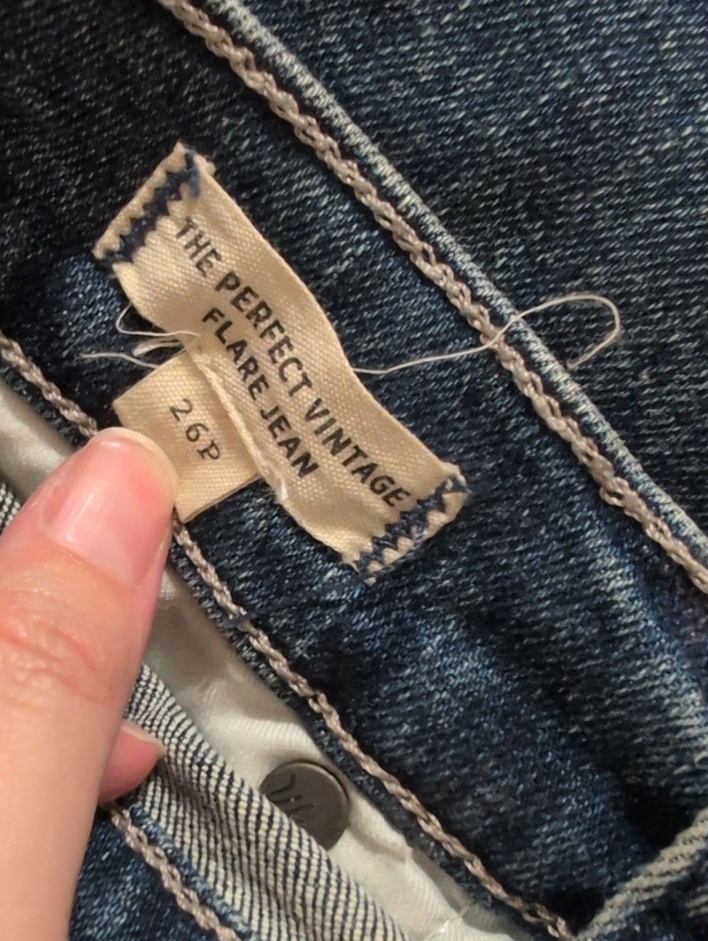 Madewell The Perfect Flare Jean Size 26P NWOT - Picture 3 of 5